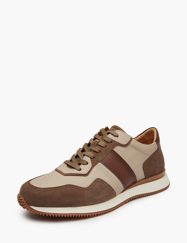 Бежевые мужские кроссовки MASCOTTE 175-5192215-8138M | ракурс 2