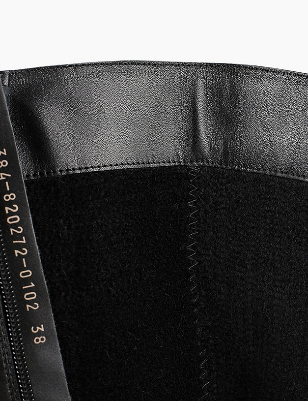 Черные женские сапоги MASCOTTE 384-820272-0102 | ракурс 7 Черные женские сапоги MASCOTTE 384-820272-0102 | ракурс 7