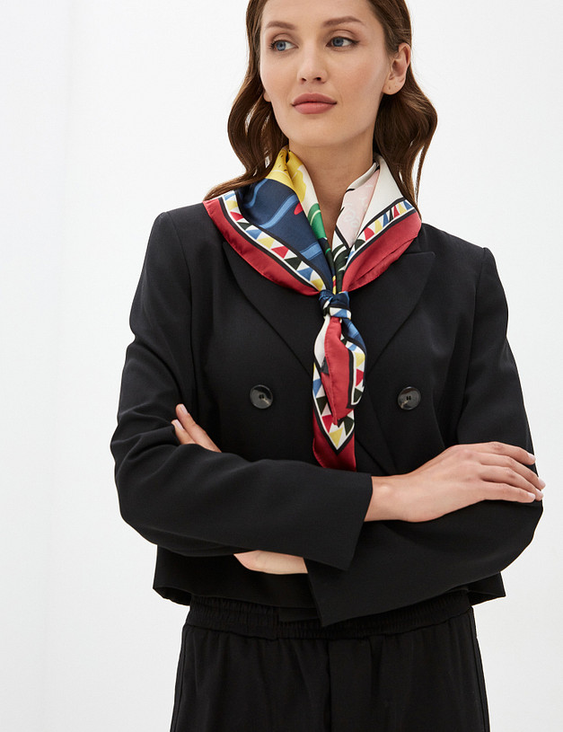 Белый женский платок MASCOTTE 730-1207-2405 | ракурс 3