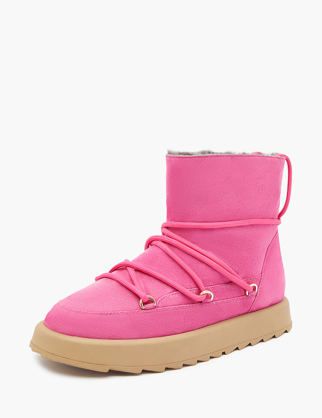 Розовые женские угги MASCOTTE 47-3203433-4627M | ракурс 2