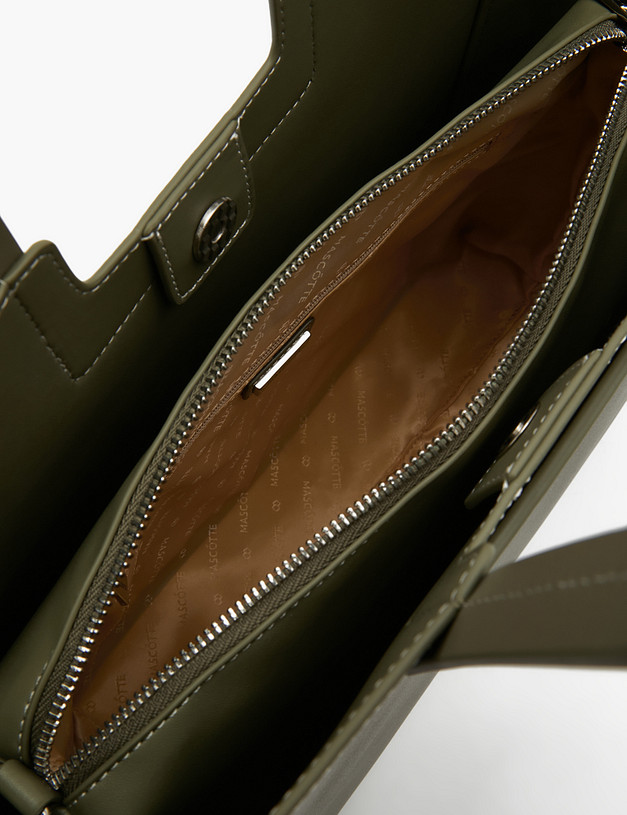 Зеленая женская сумка-тоут MASCOTTE 660-2113-604 | ракурс 4
