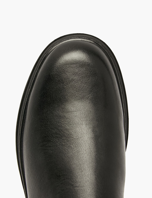 Черные женские зимние сапоги MASCOTTE 233-5283032-3100M | ракурс 4