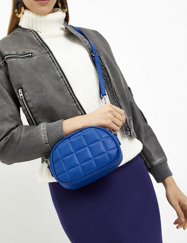 Синяя женская сумка MASCOTTE 610-2207-603 | ракурс 1