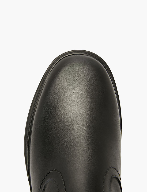 Черные женские зимние ботинки MASCOTTE 233-5283031-3100M | ракурс 4