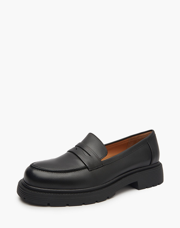 94-510811-3501M Туфли женские нат.кожа/нат.кожа черн, Mascotte