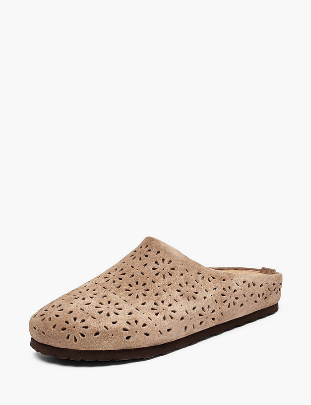 Бежевые женские сабо MASCOTTE 234-618711-3262M | ракурс 2