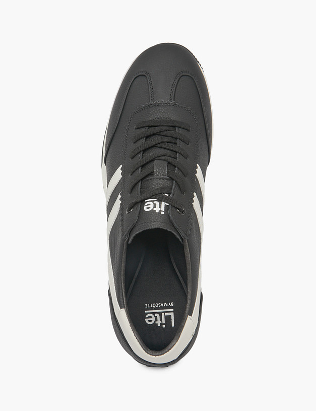 Черные мужские кроссовки MASCOTTE 234-514221-0102 | ракурс 4