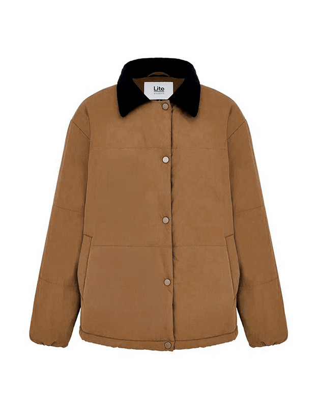 Коричневая женская куртка MASCOTTE 874-5201-2409 | ракурс 8