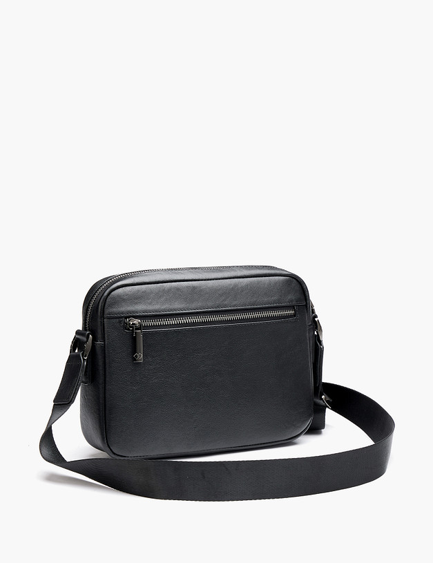 Черная мужская сумка MASCOTTE 602-6102-102 | ракурс 2
