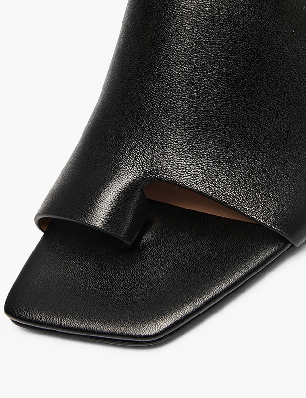 Черные женские сабо MASCOTTE 233-614411-3501M | ракурс 6