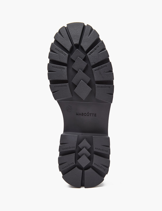 Белые женские зимние ботинки MASCOTTE 233-3201734-3192M | ракурс 5