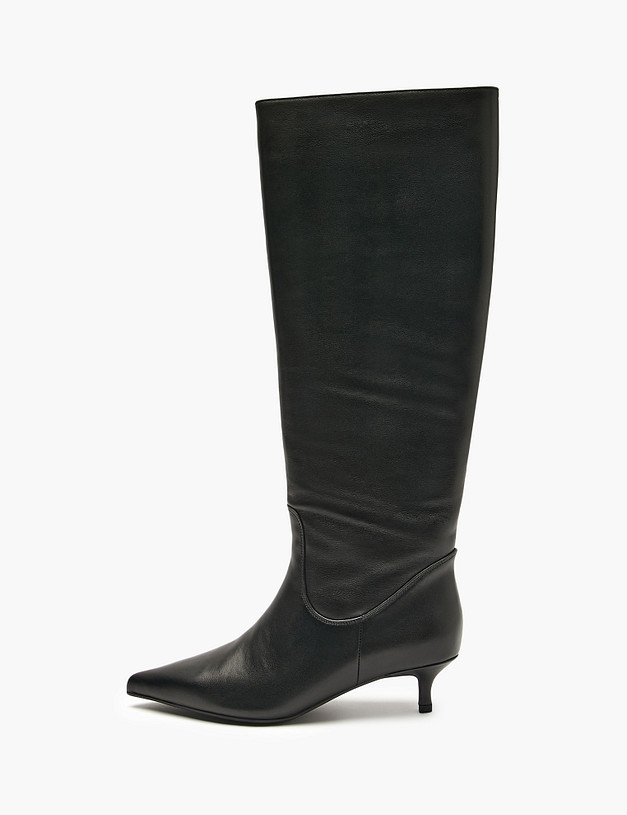 Черные женские сапоги MASCOTTE 126-526622-3100M | ракурс 3