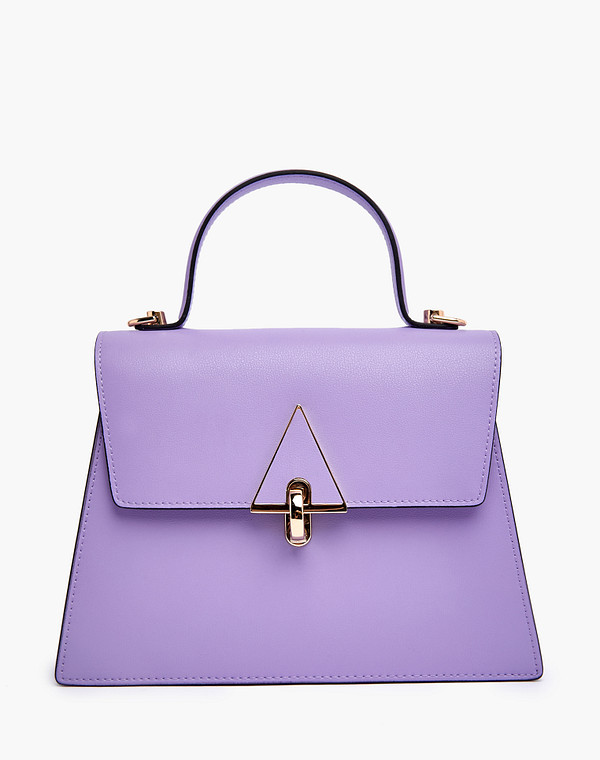 660-3110-607 Сумка женская кож.спилок-и.кожа/текстиль фиол, S, Mascotte