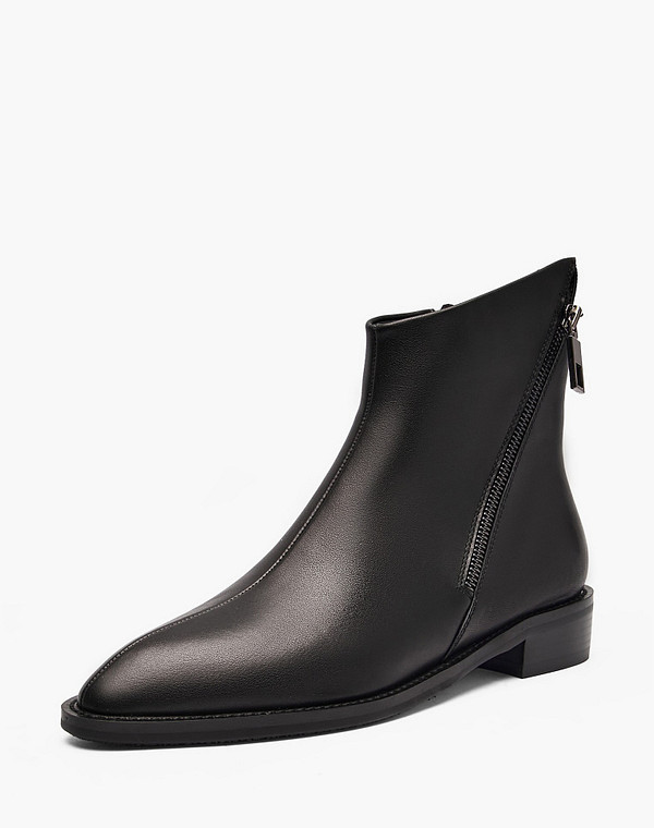 233-610622-3100M Ботинки женские нат.кожа/ворсин черн, Mascotte