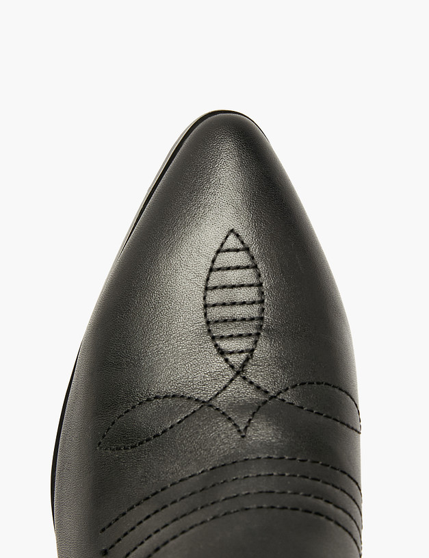 Черные женские казаки MASCOTTE 126-523621-0102 | ракурс 4