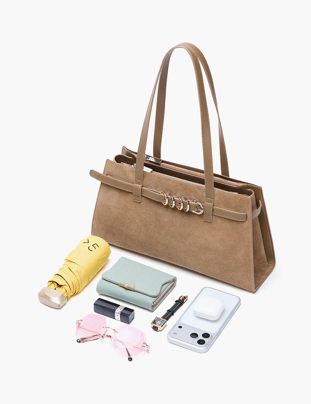 Коричневая женская сумка MASCOTTE 660-6128-601 | ракурс 5