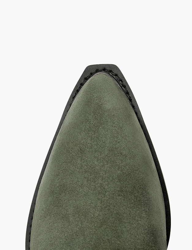 Зеленые женские казаки MASCOTTE 233-520923-4645M | ракурс 4