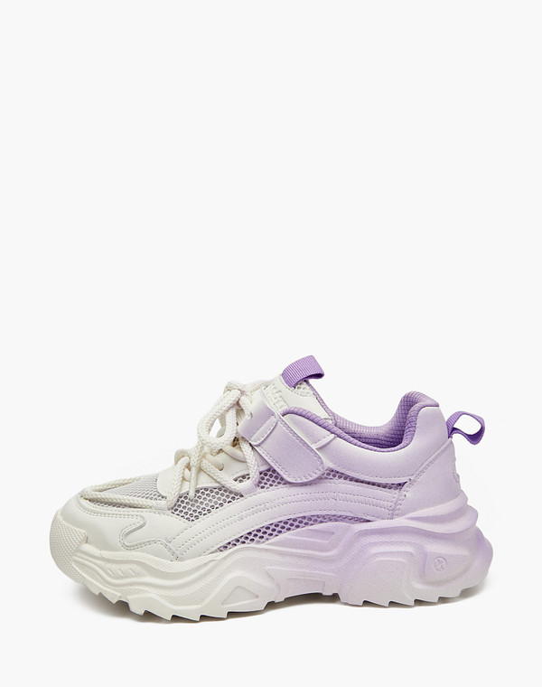 234-512021-0201 Полуботинки для активного отдыха девичьи текстиль-и.кожа/текстиль бел-фиол, Mascotte JUNIOR