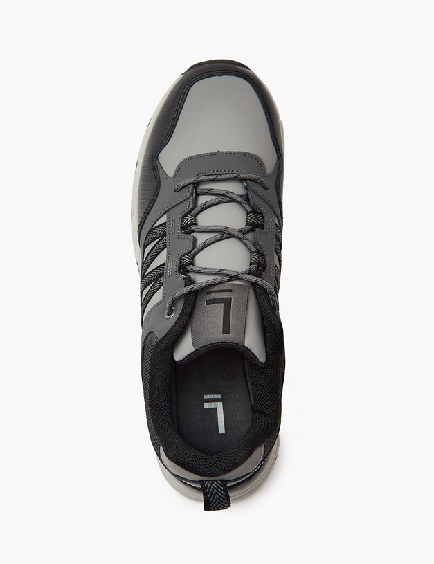 Серые мужские кроссовки MASCOTTE 189-322221-0610 | ракурс 4