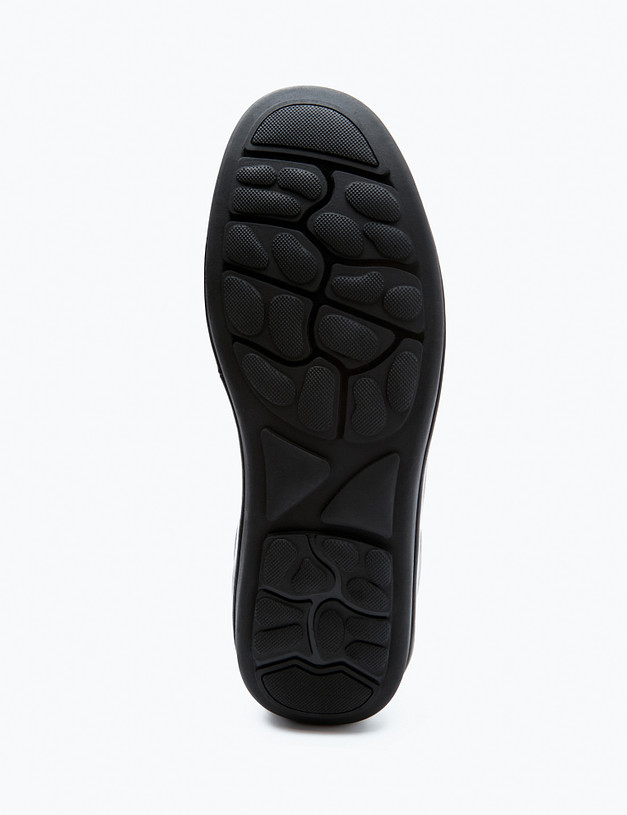 Черные мужские мокасины из кожи MASCOTTE 98-413191-0102 | ракурс 5 Черные мужские мокасины из кожи MASCOTTE 98-413191-0102 | ракурс 5