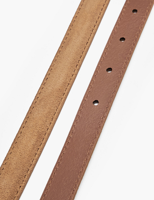 Коричневый женский ремень MASCOTTE 701-6107-0218 | ракурс 3