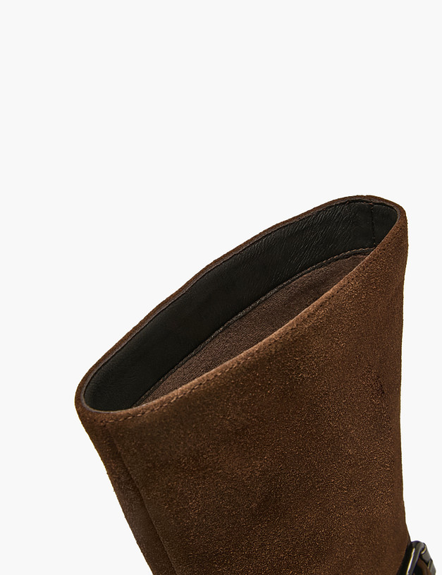 Коричневые женские полусапоги MASCOTTE 15-5283224-2280M | ракурс 6