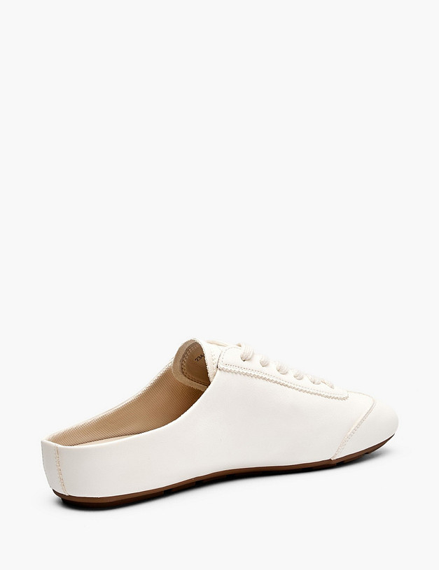 Молочные женские сабо MASCOTTE 234-610221-0101 | ракурс 3