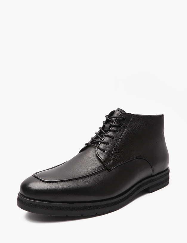 Черные мужские зимние ботинки MASCOTTE 22-4230332-8400M | ракурс 4