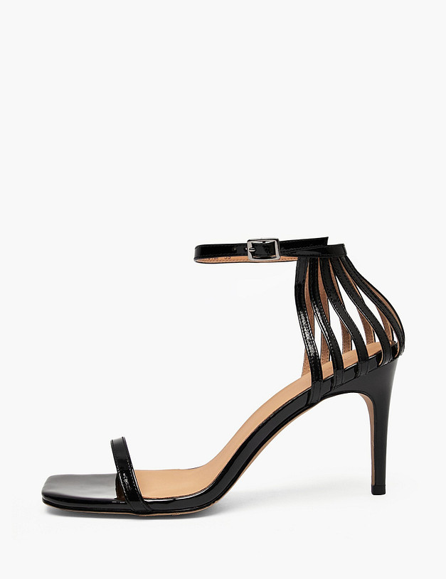 Черные женские босоножки MASCOTTE 126-610511-3701M | ракурс 1