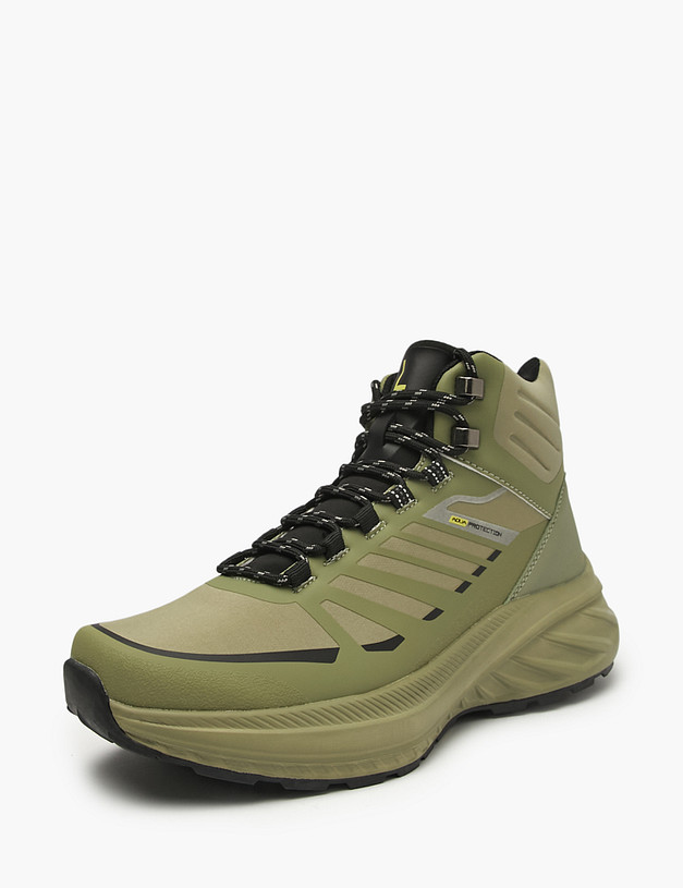 Оливковые женские хайкеры MASCOTTE 182-420622-0204 | ракурс 2