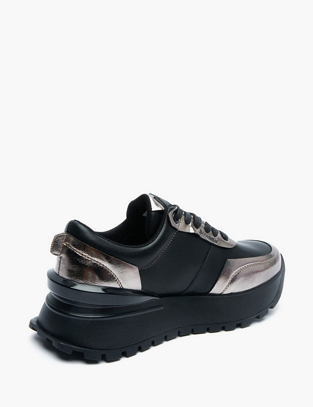 Бронзовые женские кроссовки MASCOTTE 234-224522-0617 | ракурс 4