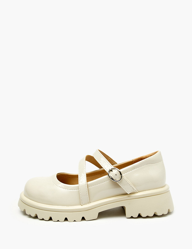 Молочные туфли Мэри Джейн для девочек MASCOTTE 98-522211-0601 | ракурс 2