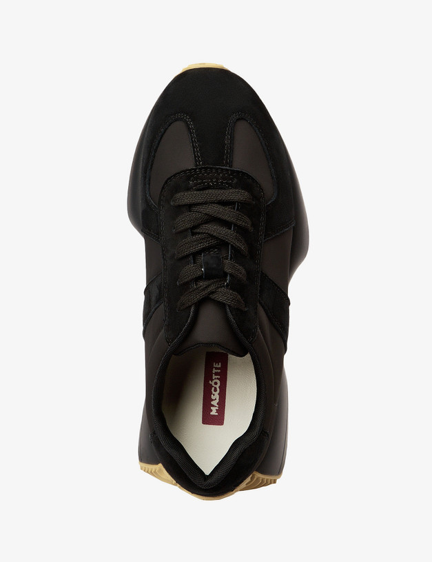 Черные женские кроссовки MASCOTTE 234-312821-0202 | ракурс 4