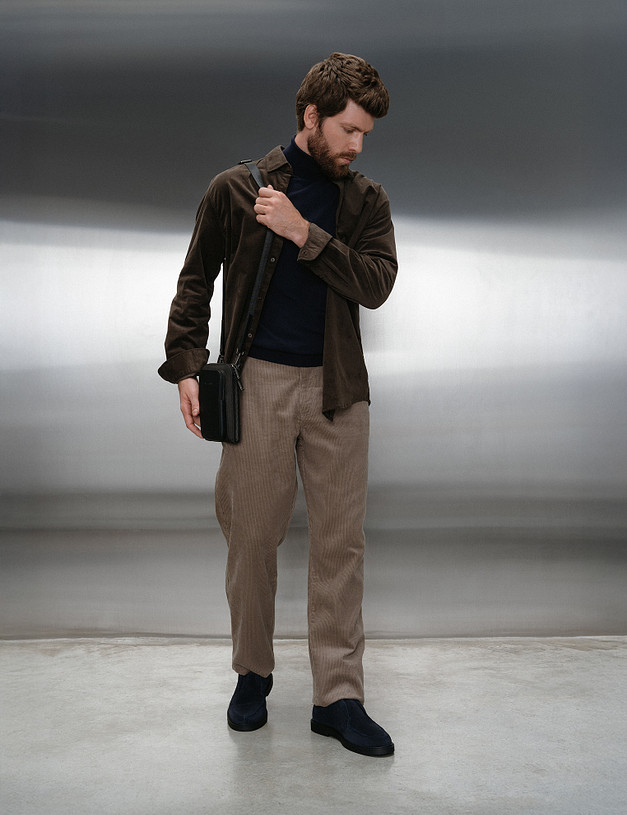 Темно-синие мужские дезерты MASCOTTE 15-5272425-2286M | ракурс 2