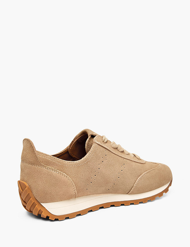 Бежевые женские кроссовки MASCOTTE 78-610921-0208 | ракурс 3