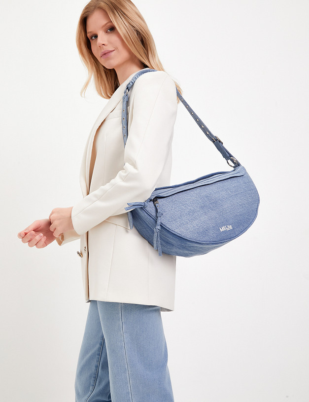 Женская джинсовая сумка MASCOTTE 646-4117-211 | ракурс 1 Женская джинсовая сумка MASCOTTE 646-4117-211 | ракурс 1
