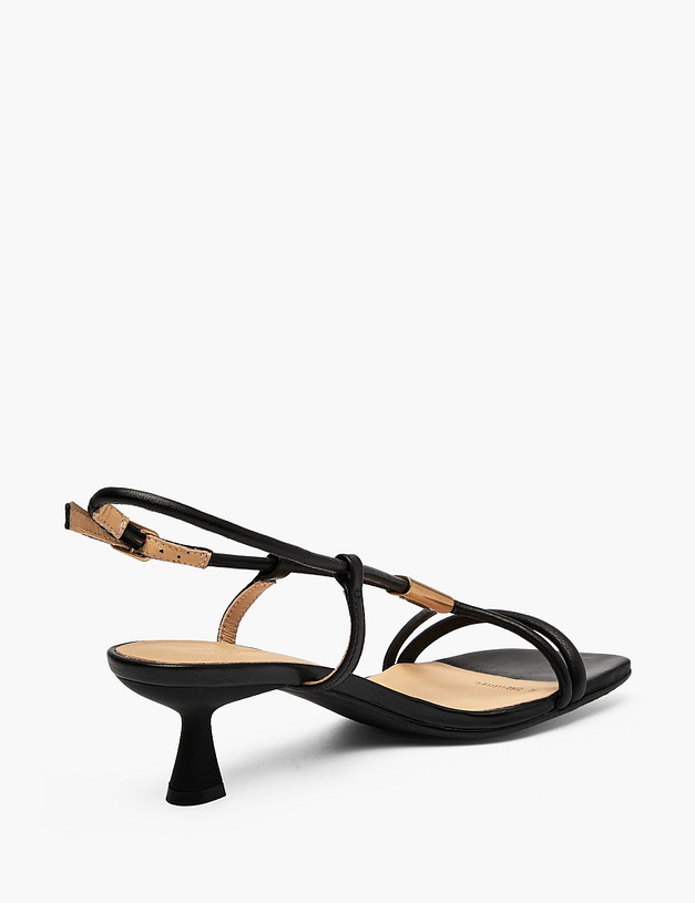 Черные женские босоножки MASCOTTE 15-612311-0502 | ракурс 3