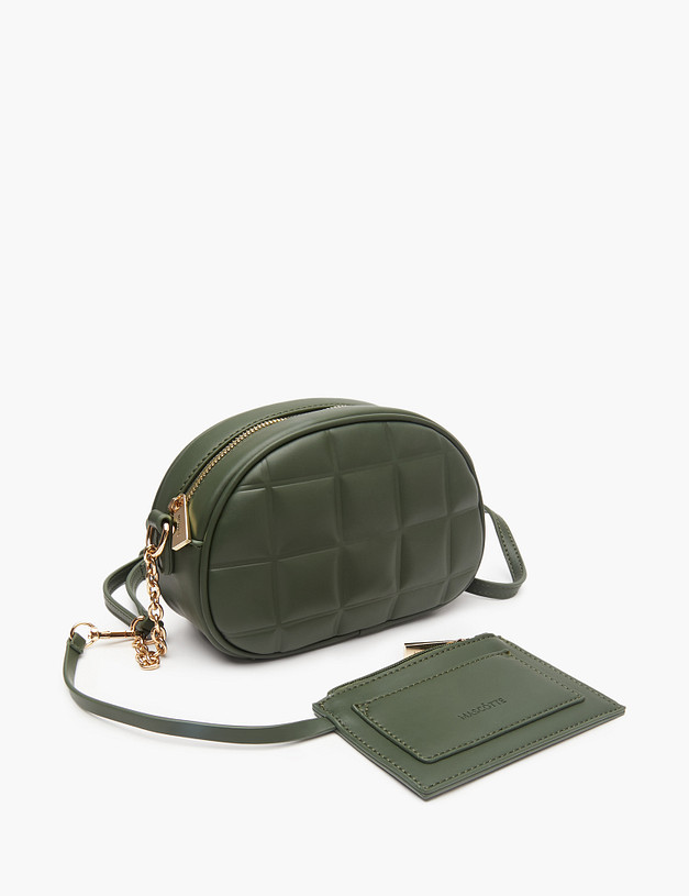 Зеленая женская сумка MASCOTTE 610-2207-604 | ракурс 3