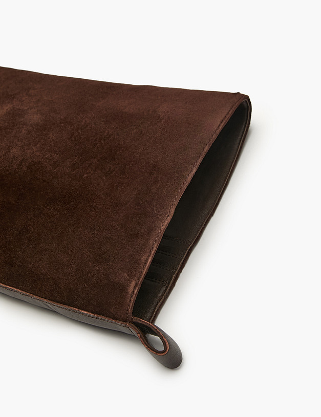 Коричневые женские зимние сапоги MASCOTTE 175-5282431-4696M | ракурс 6