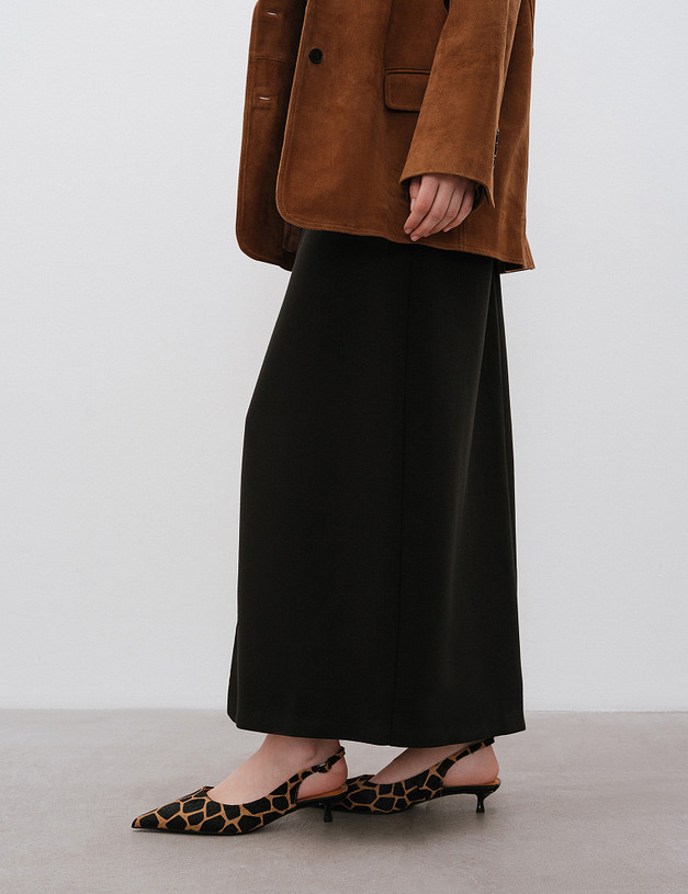 Женские туфли с анималистичным принтом  MASCOTTE 100-514611-0109 | ракурс 1 Женские туфли с анималистичным принтом  MASCOTTE 100-514611-0109 | ракурс 1