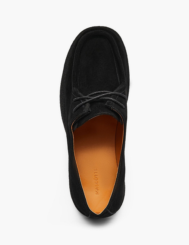 Черные женские полуботинки MASCOTTE 126-522511-3605M | ракурс 4