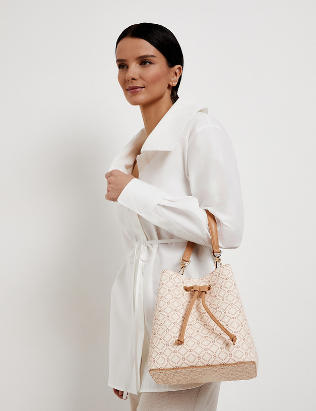 Молочная женская сумка MASCOTTE 604-5204-601 | ракурс 1