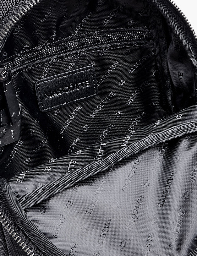 Черная мужская сумка MASCOTTE 604-5237-202 | ракурс 3