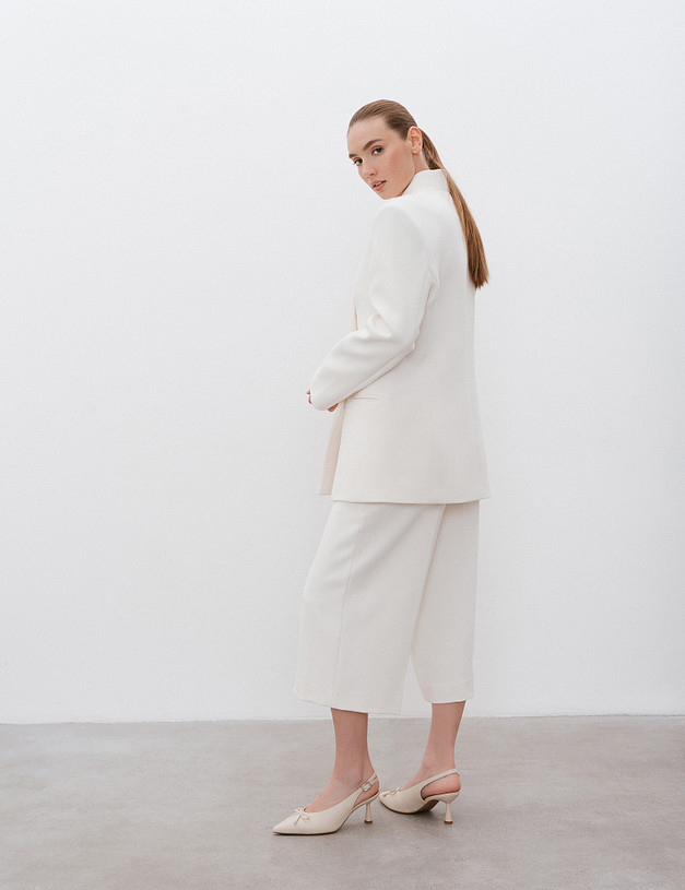 Молочные женские туфли с бантиком MASCOTTE 94-5164813-4583M | ракурс 2