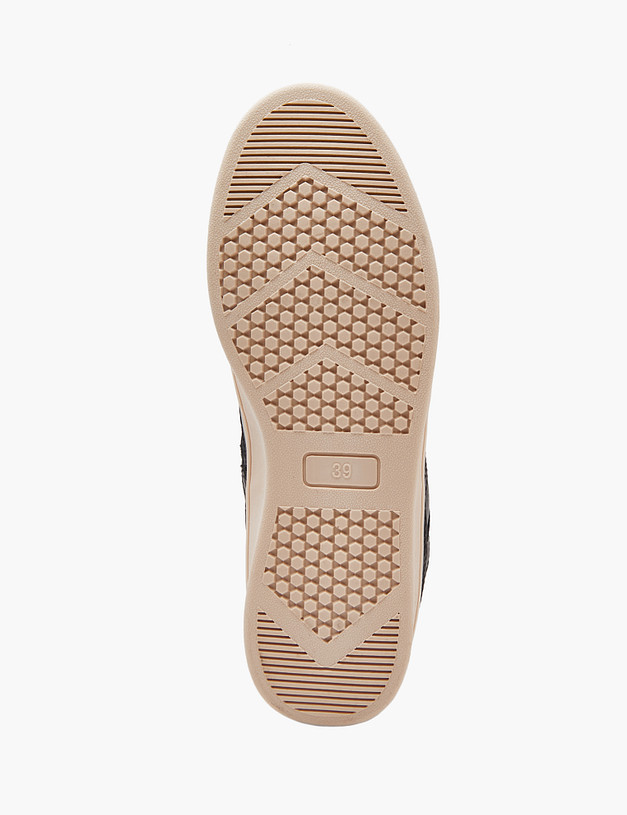 Черные женские кеды MASCOTTE 151-410321-0602 | ракурс 5 Черные женские кеды MASCOTTE 151-410321-0602 | ракурс 5