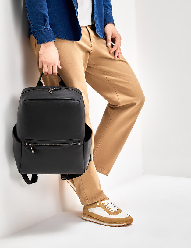 Черный мужской рюкзак MASCOTTE 602-3111-102 | ракурс 1