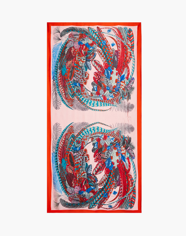 730-2107-2413 Шарф женский розов., Mascotte