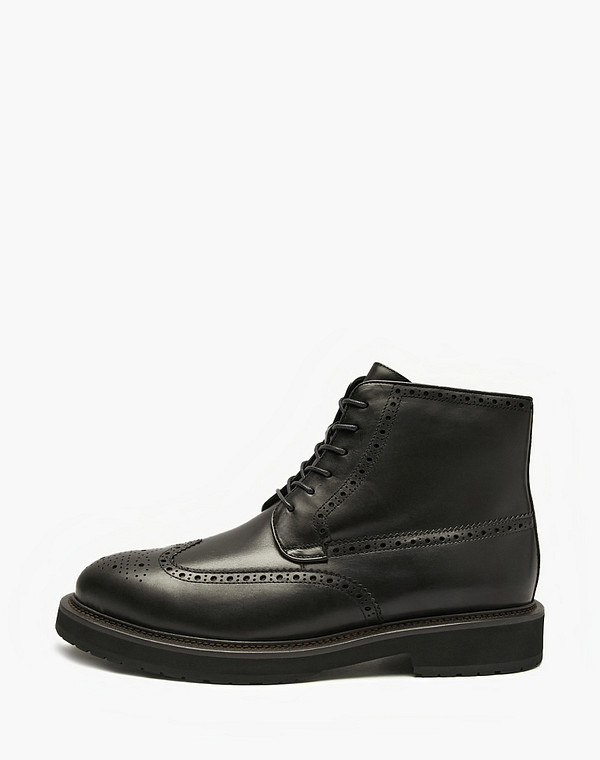 Черные мужские зимние ботинки 12990₽