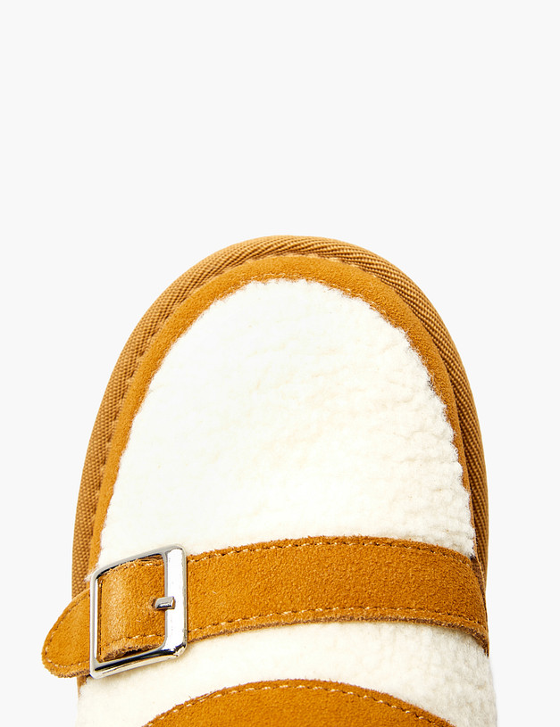Рыжие угги для девочек MASCOTTE 98-520951-0213 | ракурс 5 Рыжие угги для девочек MASCOTTE 98-520951-0213 | ракурс 5