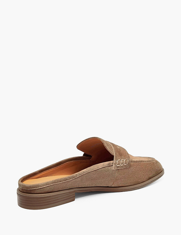 Коричневые женские сабо MASCOTTE 126-615711-0609 | ракурс 1